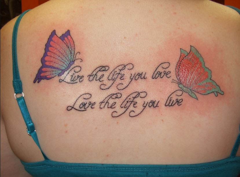 Cute Girl Tattoo Quotes Quote Tattoos Designs, Ideas And Meaning