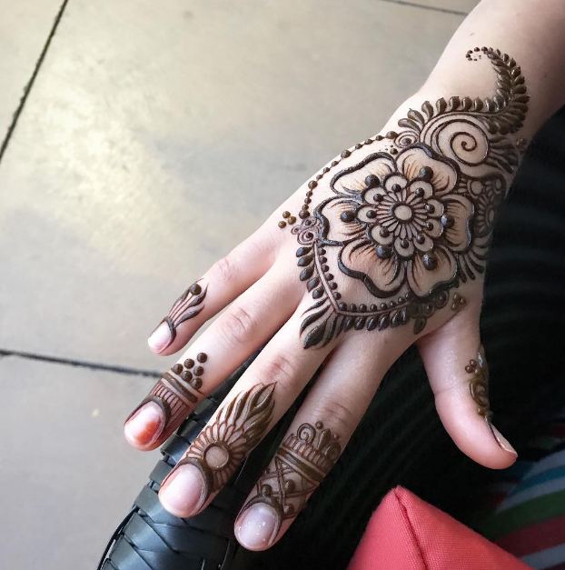 300+ Easy Henna Designs For Beginners On Hands (2021) Simple Mehandi ...
