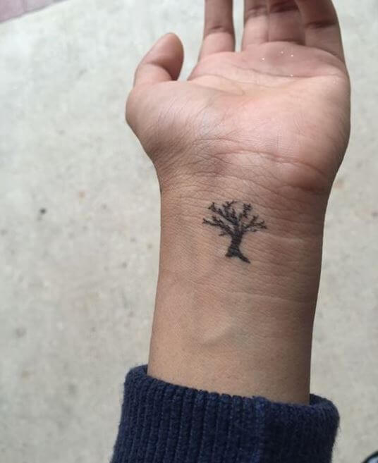 Маленькие Татуировки С Деревом