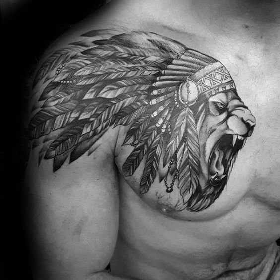 150+ Best Shoulder Tattoos For Men (2021) Tribal Designs To Arm, Chest