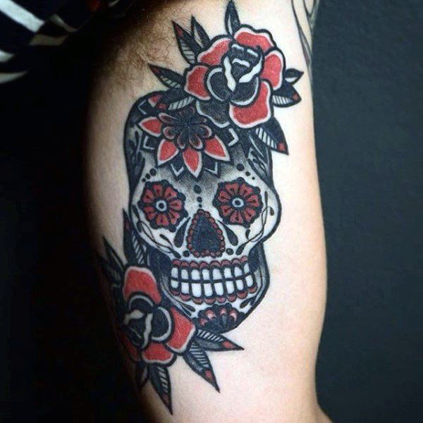 Sugar Skull Tattoo Designs (148)