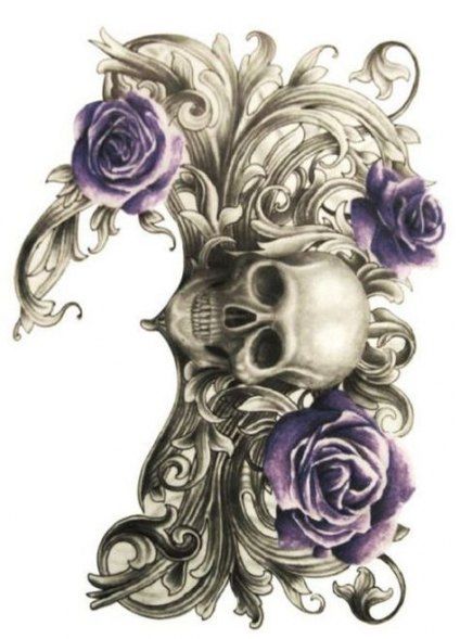 Sugar Skull Tattoo Designs (2)