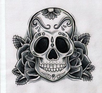 Sugar Skull Tattoo Designs (73)