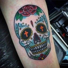 Sugar Skull Tattoo Designs (76)