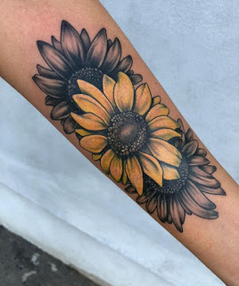 230 Simple Sunflower Tattoo Designs With Meanings 21 Small Unique Ideas