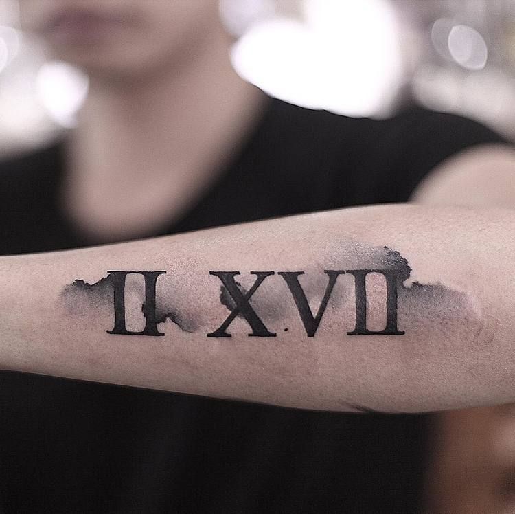 260 Best Roman Numeral Tattoos 2020 Font Styles Numbers Designs