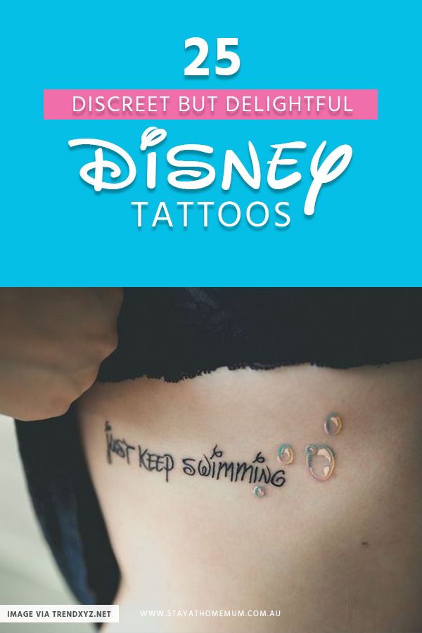 250 Best Disney Tattoo Designs 21 Simple Small Themed Ideas From Disneyland World