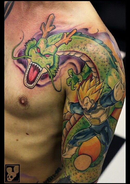 300+ DBZ Dragon ball Z Tattoo Designs (2020) Goku, Vegeta ...