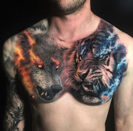 The 100 Best Chest Tattoos for Men | Improb