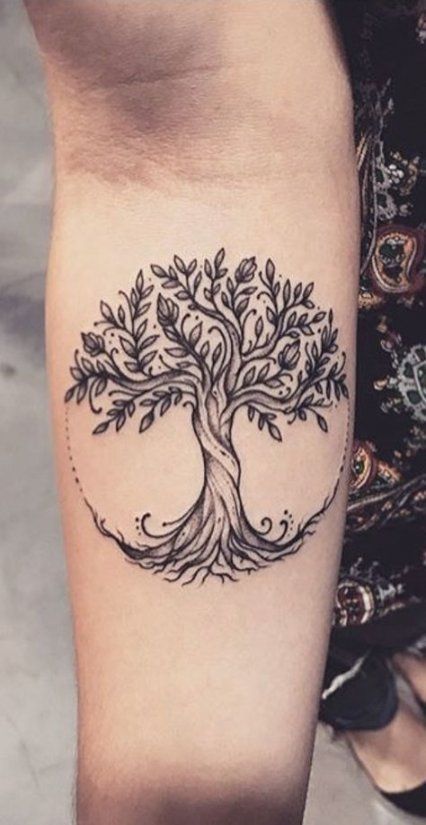 Family Tree Tattoo With Names (54)