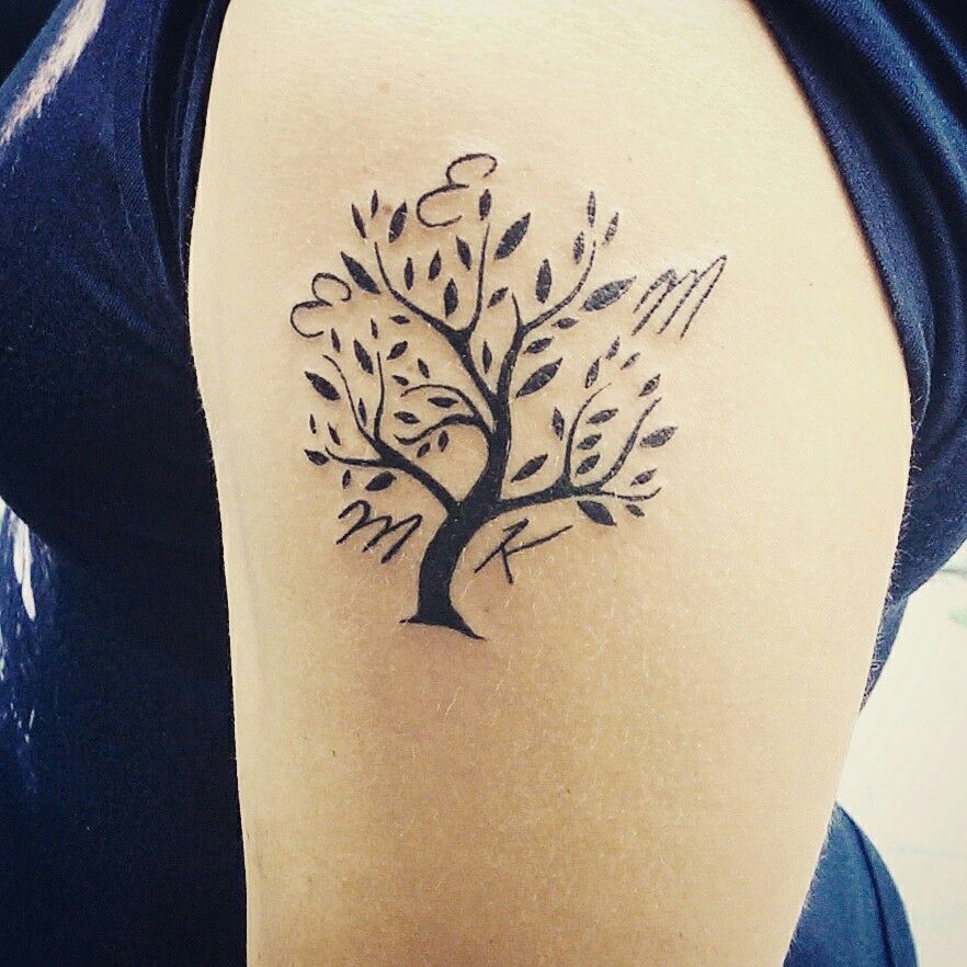 Family Tree Tattoo With Names (89)
