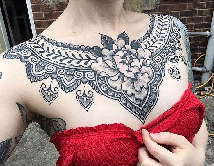 300 Beautiful Chest Tattoos For Women 2021 Girly Designs And Piece 