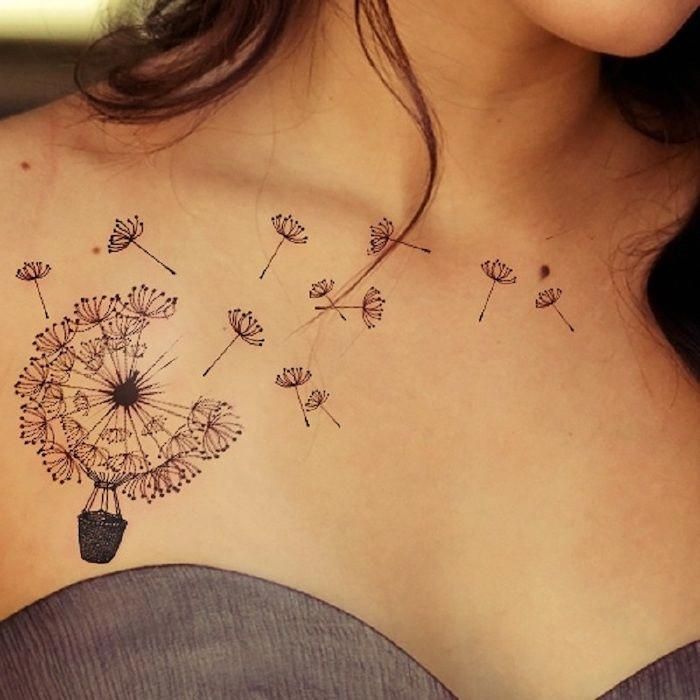 300+ Beautiful Chest Tattoos For Women (2021) Girly