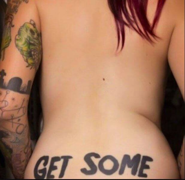 Funny Lower Back Tattoos