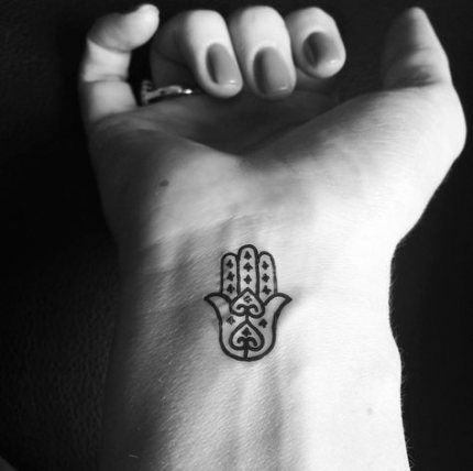 245+ Spiritual Hamsa Tattoo Designs (2020) Hand With Eye Ideas