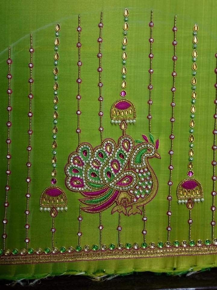 Featured image of post Peacock Maggam Work Designs For Blouse