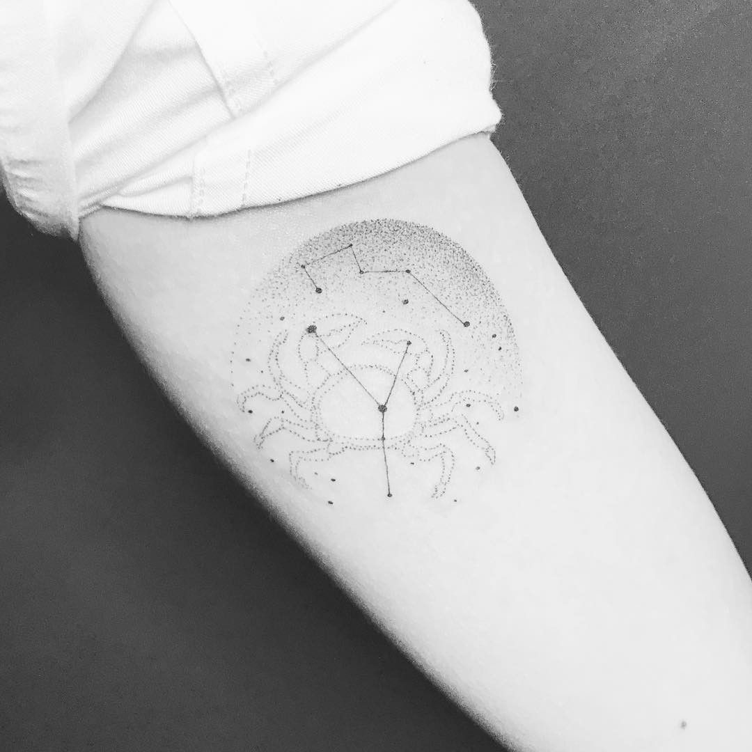 cancer astrology tattoo designs