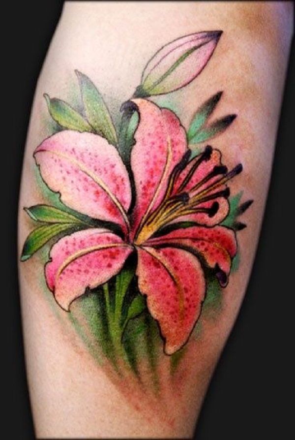 Lily Shoulder Tattoos Meaning Ideas Designs (101)