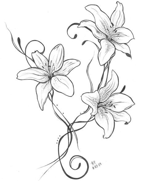 Lily Shoulder Tattoos Meaning Ideas Designs (103)