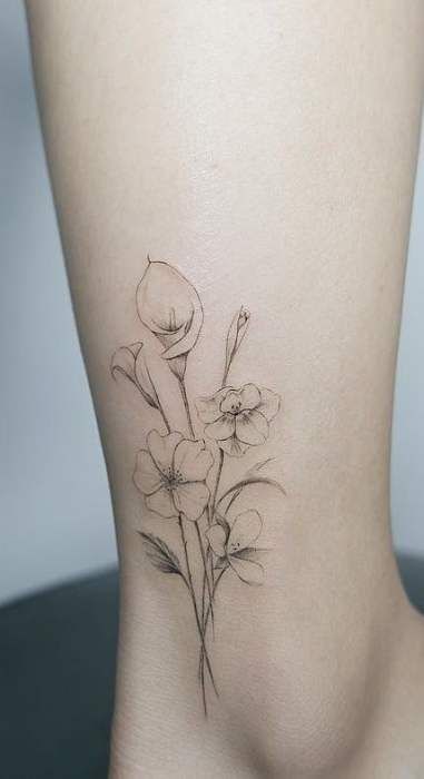 Lily Shoulder Tattoos Meaning Ideas Designs (110)