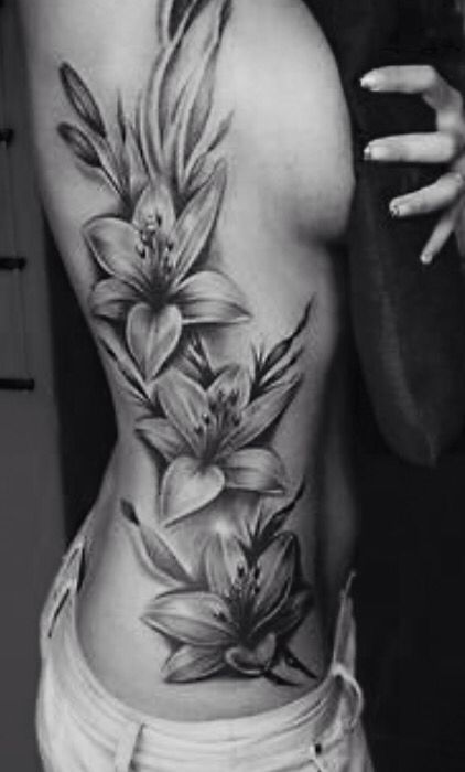 Lily Shoulder Tattoos Meaning Ideas Designs (119)