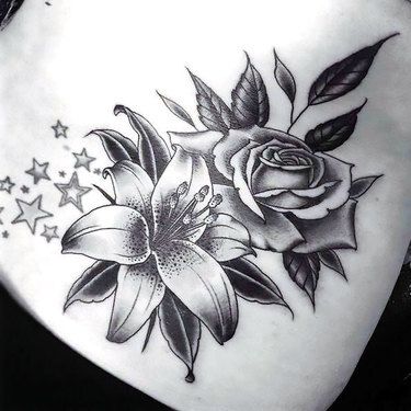 Lily Shoulder Tattoos Meaning Ideas Designs (120)