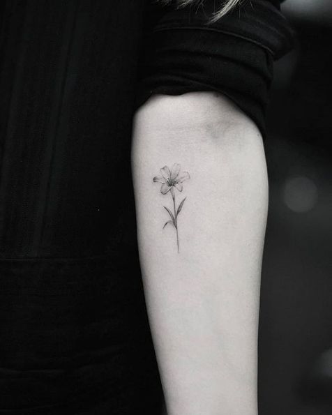 Lily Shoulder Tattoos Meaning Ideas Designs (150)