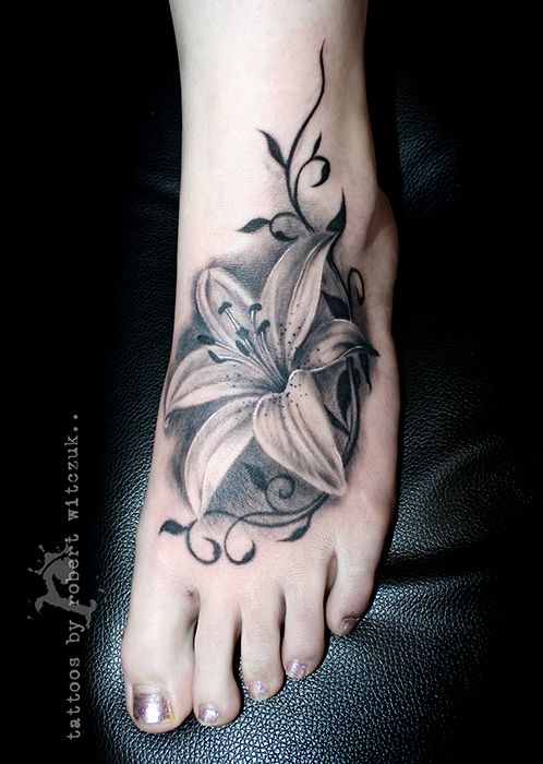 Lily Shoulder Tattoos Meaning Ideas Designs (167)