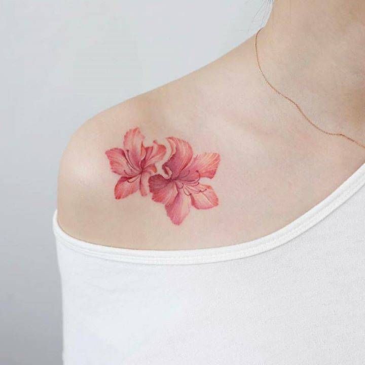 Lily Shoulder Tattoos Meaning Ideas Designs (176)