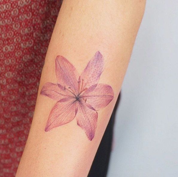 Lily Shoulder Tattoos Meaning Ideas Designs (183)