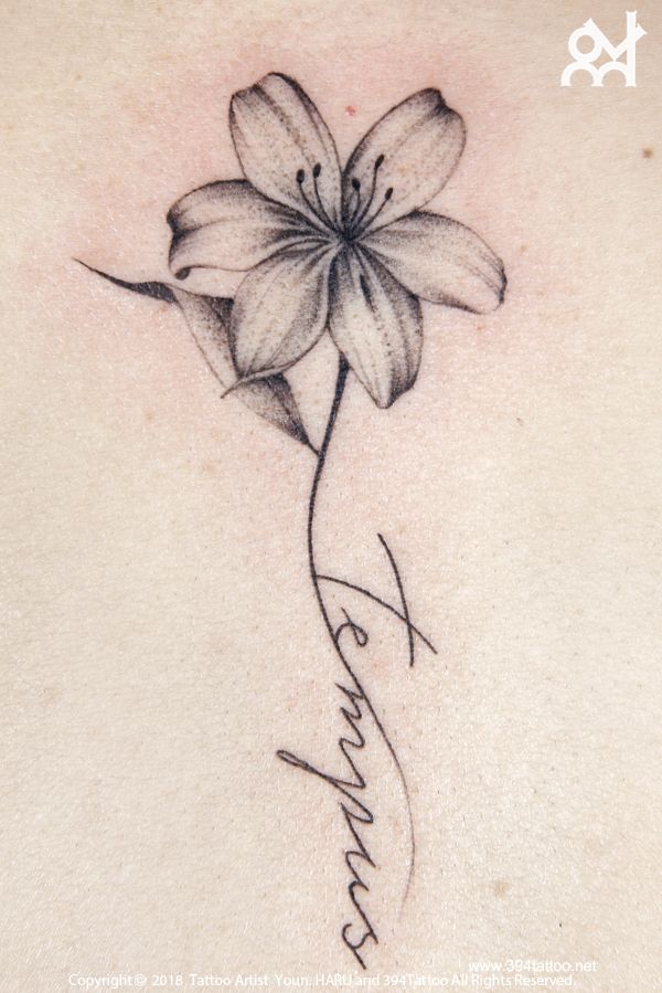 Lily Shoulder Tattoos Meaning Ideas Designs (193)