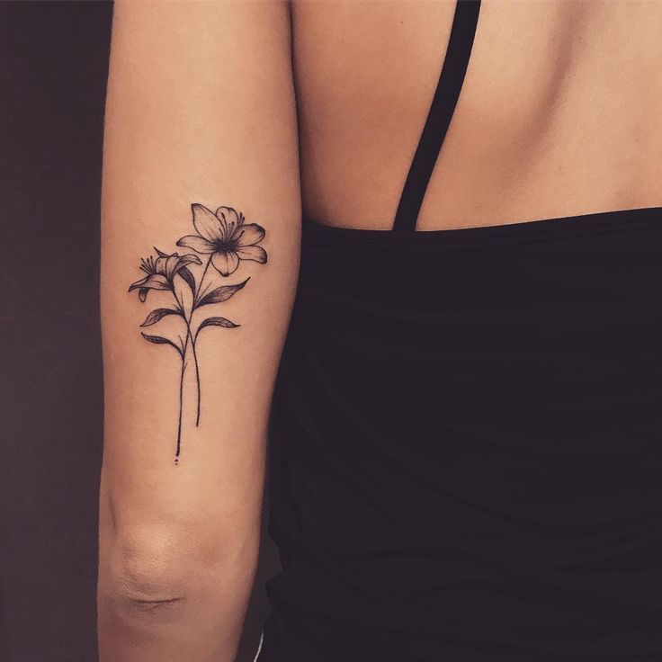Lily Shoulder Tattoos Meaning Ideas Designs (209)