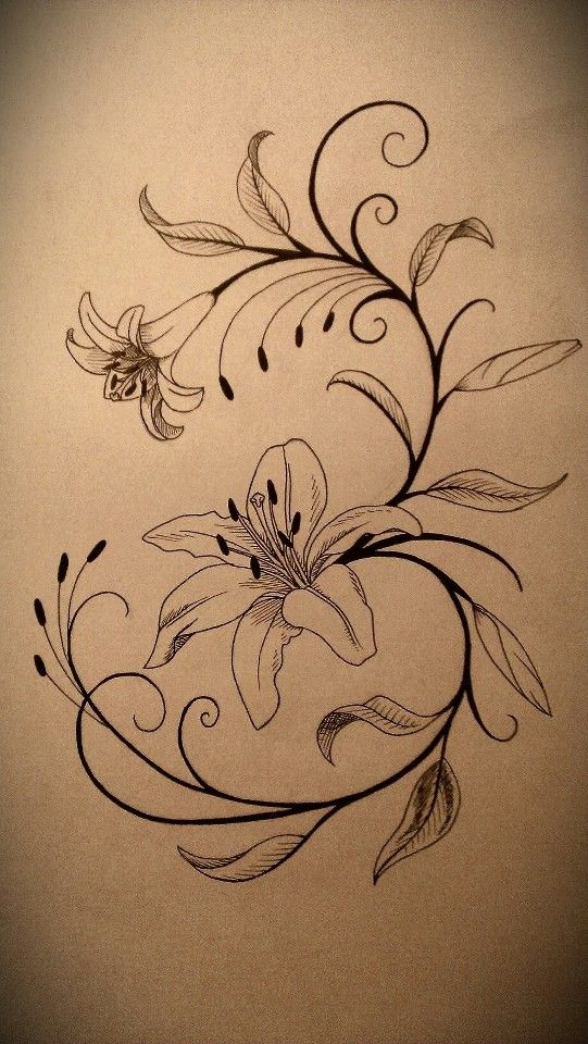 Lily Shoulder Tattoos Meaning Ideas Designs (220)