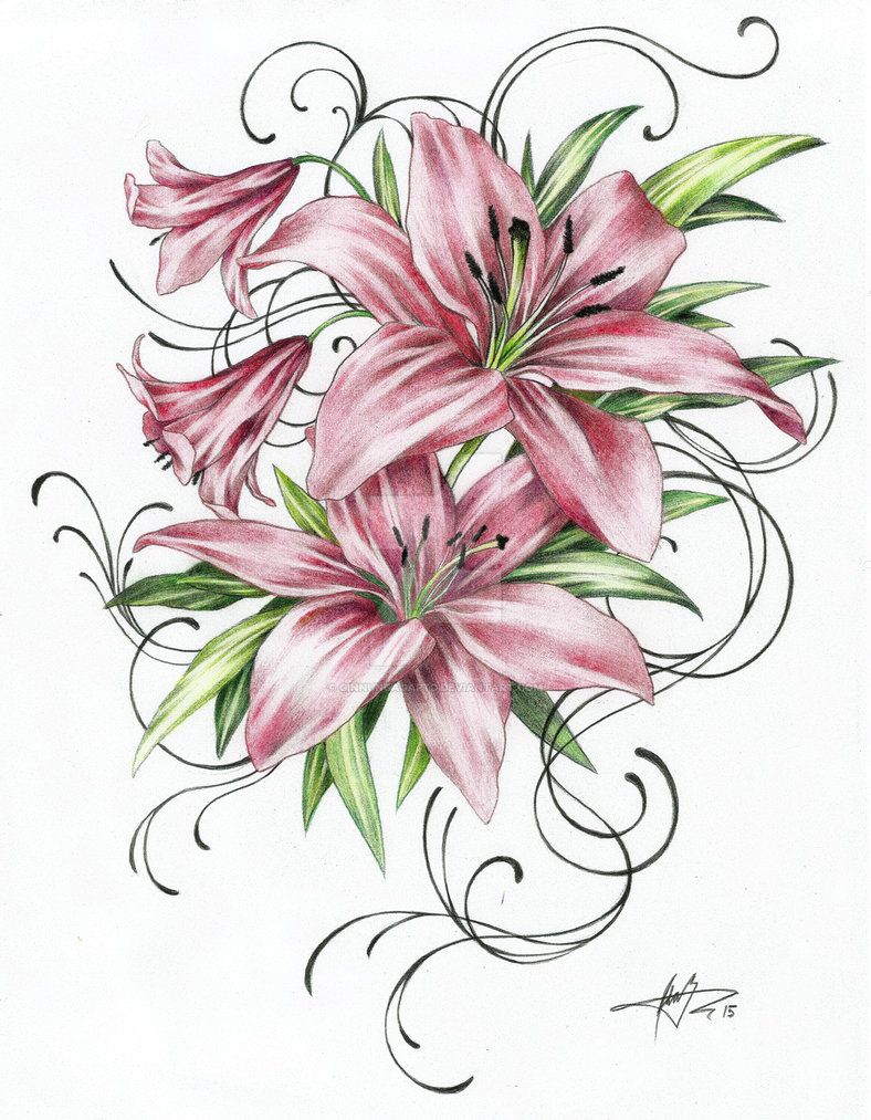 Lily Shoulder Tattoos Meaning Ideas Designs (236)