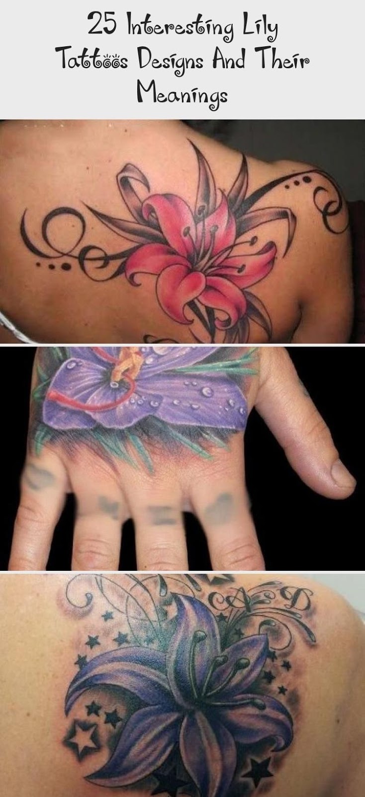 Lily Shoulder Tattoos Meaning Ideas Designs (44)
