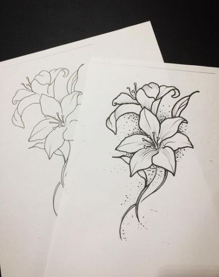 Lily Shoulder Tattoos Meaning Ideas Designs (56)