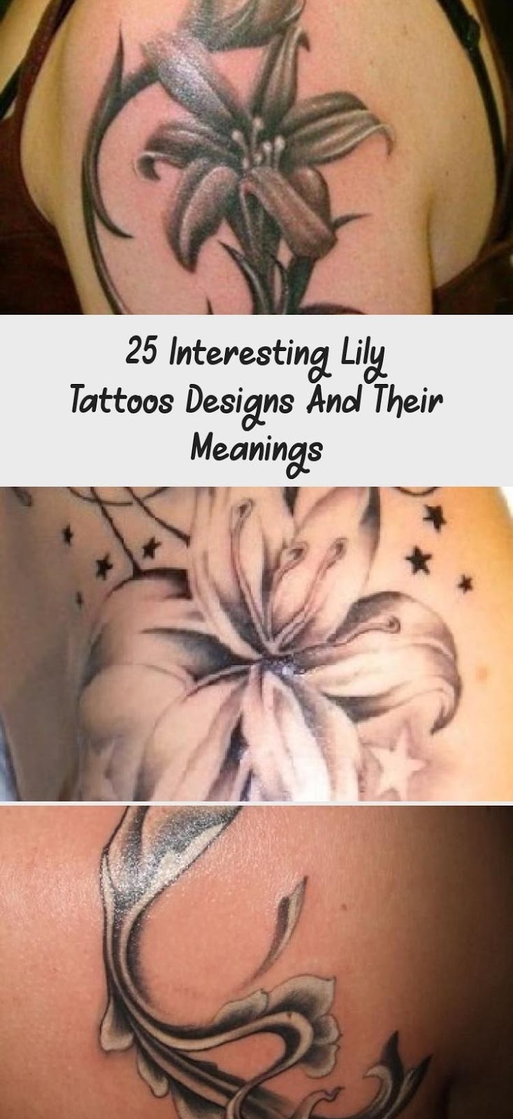 Lily Shoulder Tattoos Meaning Ideas Designs (67)