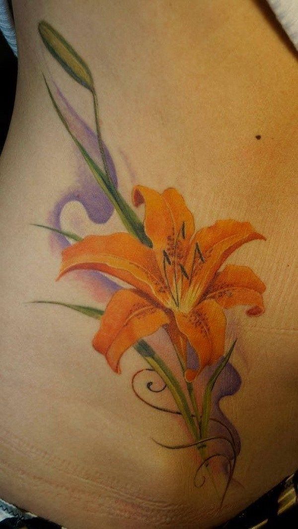 Lily Shoulder Tattoos Meaning Ideas Designs (72)