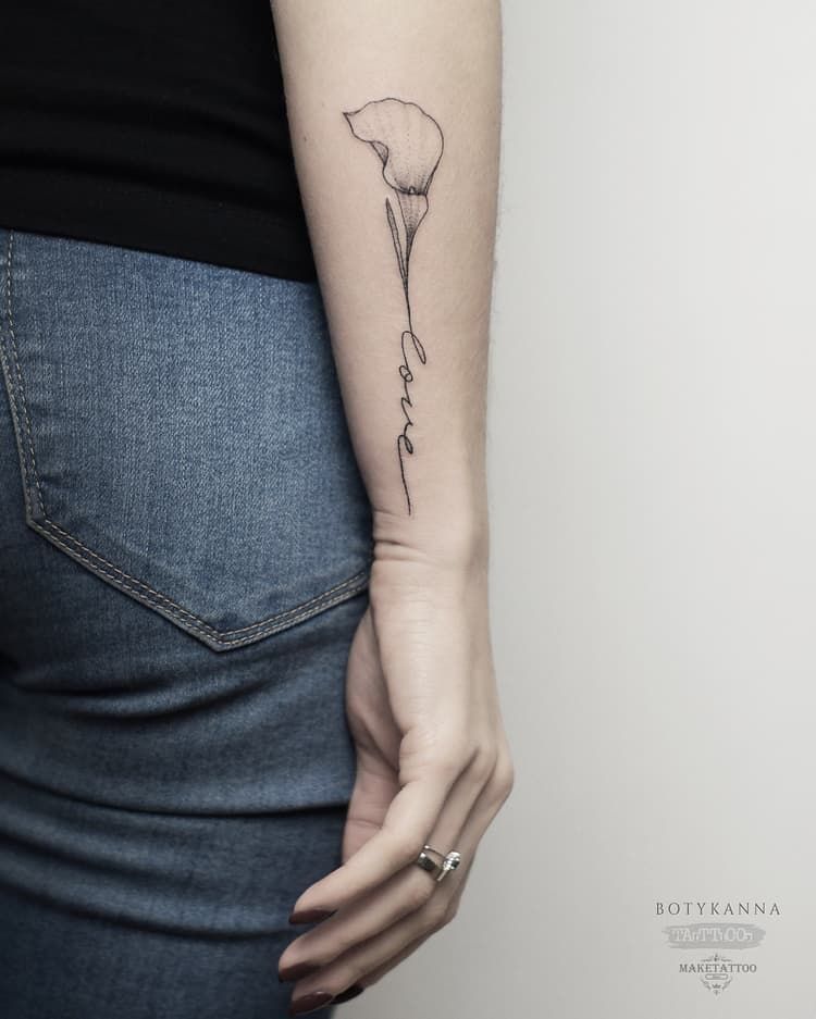Lily Shoulder Tattoos Meaning Ideas Designs (76)