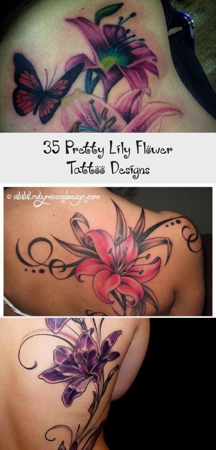 Lily Shoulder Tattoos Meaning Ideas Designs (8)