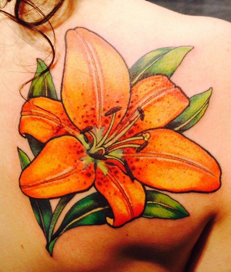Lily Shoulder Tattoos Meaning Ideas Designs (93)