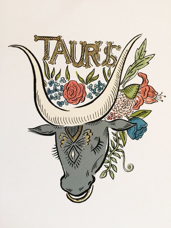 taurus astrology sign tattoo