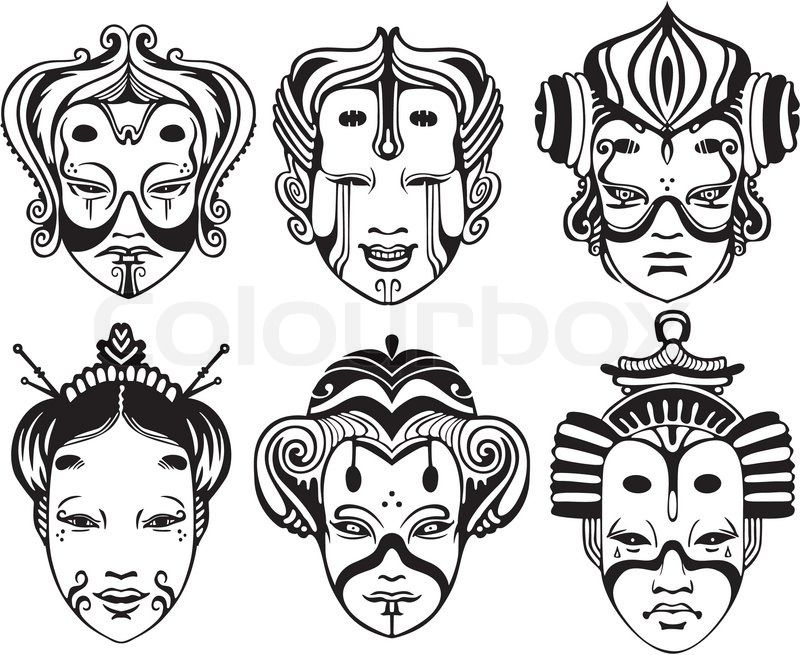 Japanese Hannya Masks Tattoos (129)