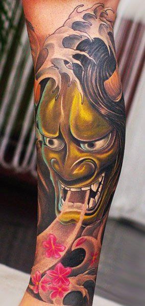 Japanese Hannya Masks Tattoos (171)