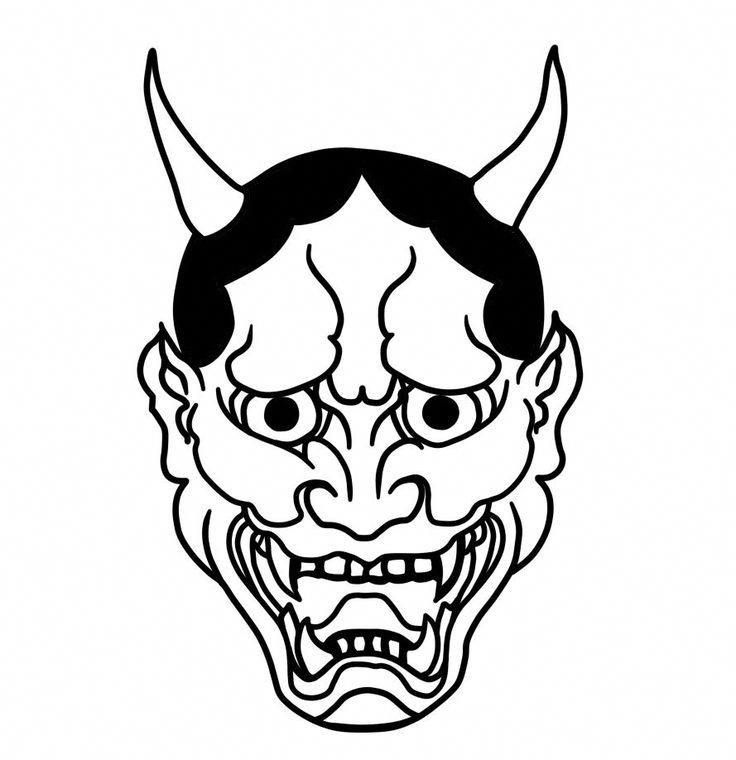 Japanese Hannya Masks Tattoos (65)