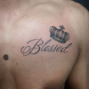 Small Simple Blessing Tattoo Designs (167)