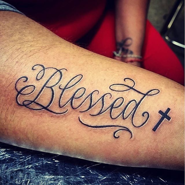 Small Simple Blessing Tattoo Designs (24)
