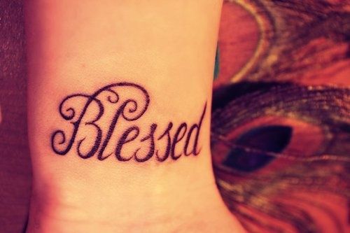 Small Simple Blessing Tattoo Designs (56)
