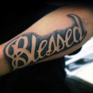 Small Simple Blessing Tattoo Designs (76)