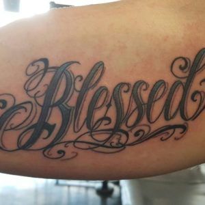 Small Simple Blessing Tattoo Designs (81)